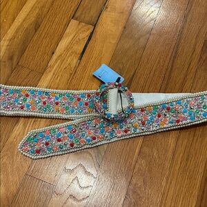 VTG Beaded Women's Belt - epic!